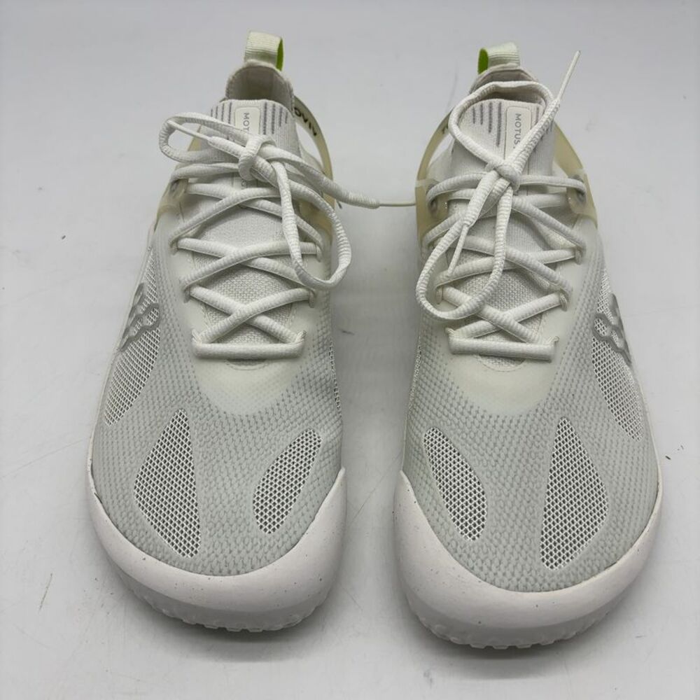Vivo barefoot White & Light Green Athletic Shoes